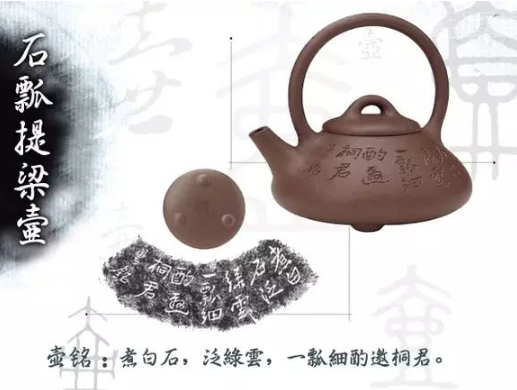 老紫砂壺曼生十八式圖解，曼生18式的具體樣式圖及名稱