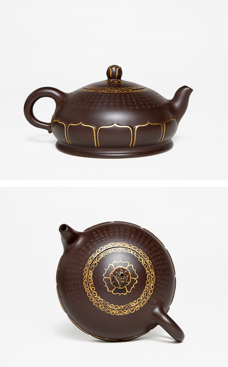 佛系紫砂壺，禪意靜心紫砂壺