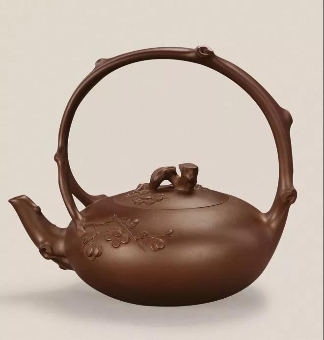 10種最美花器提梁壺，精美別致雕花紫砂壺!