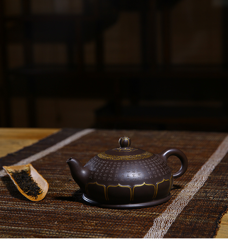 佛系紫砂壺，禪意靜心紫砂壺