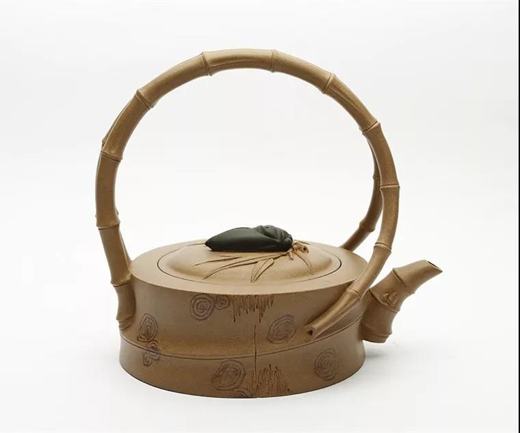 10種最美花器提梁壺，精美別致雕花紫砂壺!