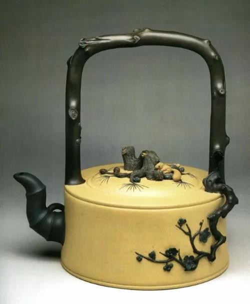 10種最美花器提梁壺，精美別致雕花紫砂壺!