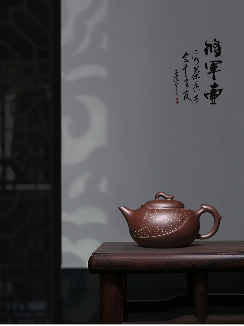 將軍壺紫砂壺，雅韻精美紫砂壺