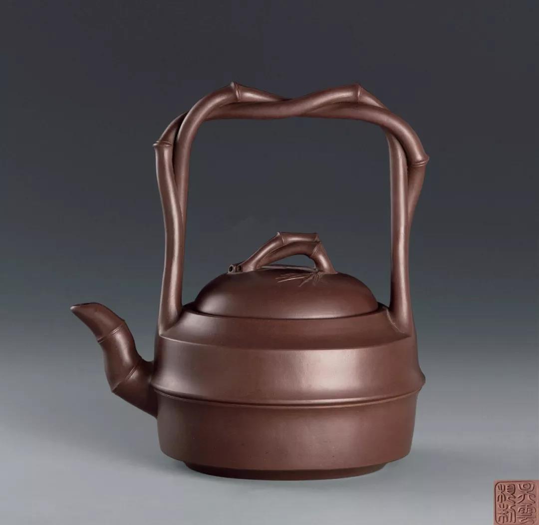 10種最美花器提梁壺，精美別致雕花紫砂壺!