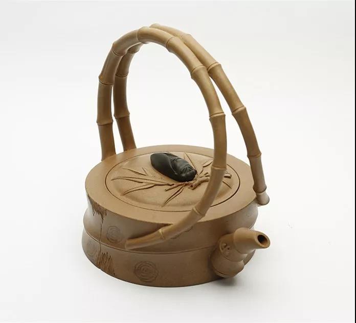 10種最美花器提梁壺，精美別致雕花紫砂壺!