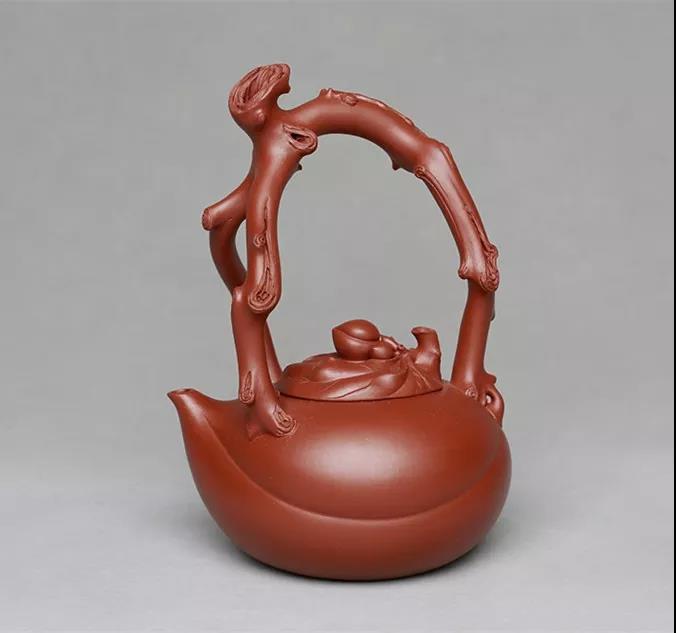 10種最美花器提梁壺，精美別致雕花紫砂壺!