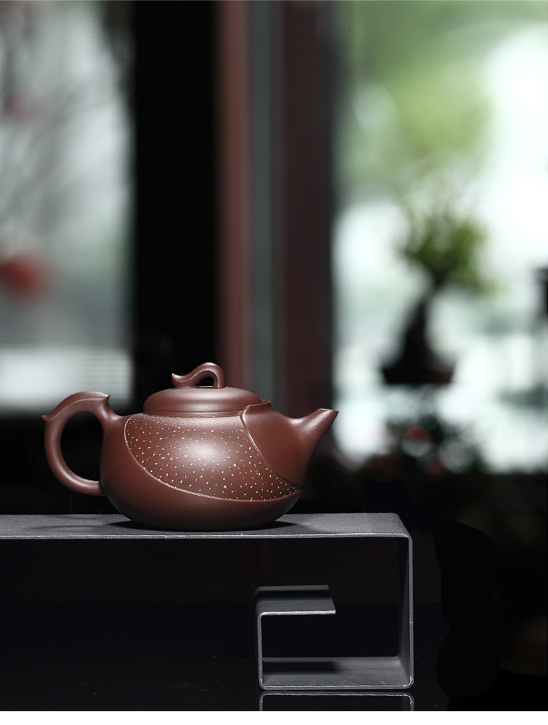 將軍壺紫砂壺，雅韻精美紫砂壺